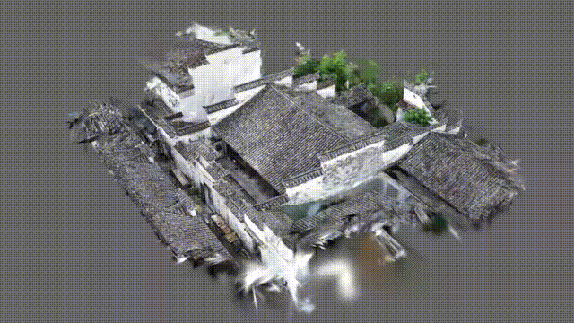 高精度实景孪生模型动态图